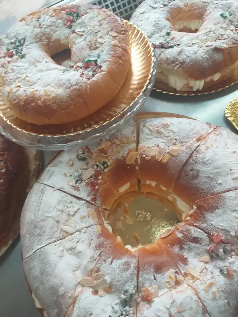 Roscón de reyes.